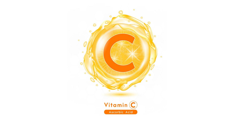 Vector image of vitamin C