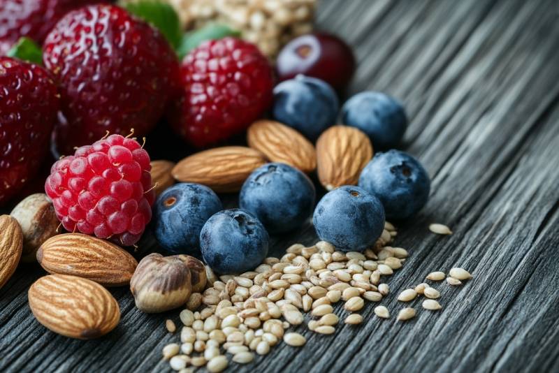 Image of nutritious food to manage pcos.